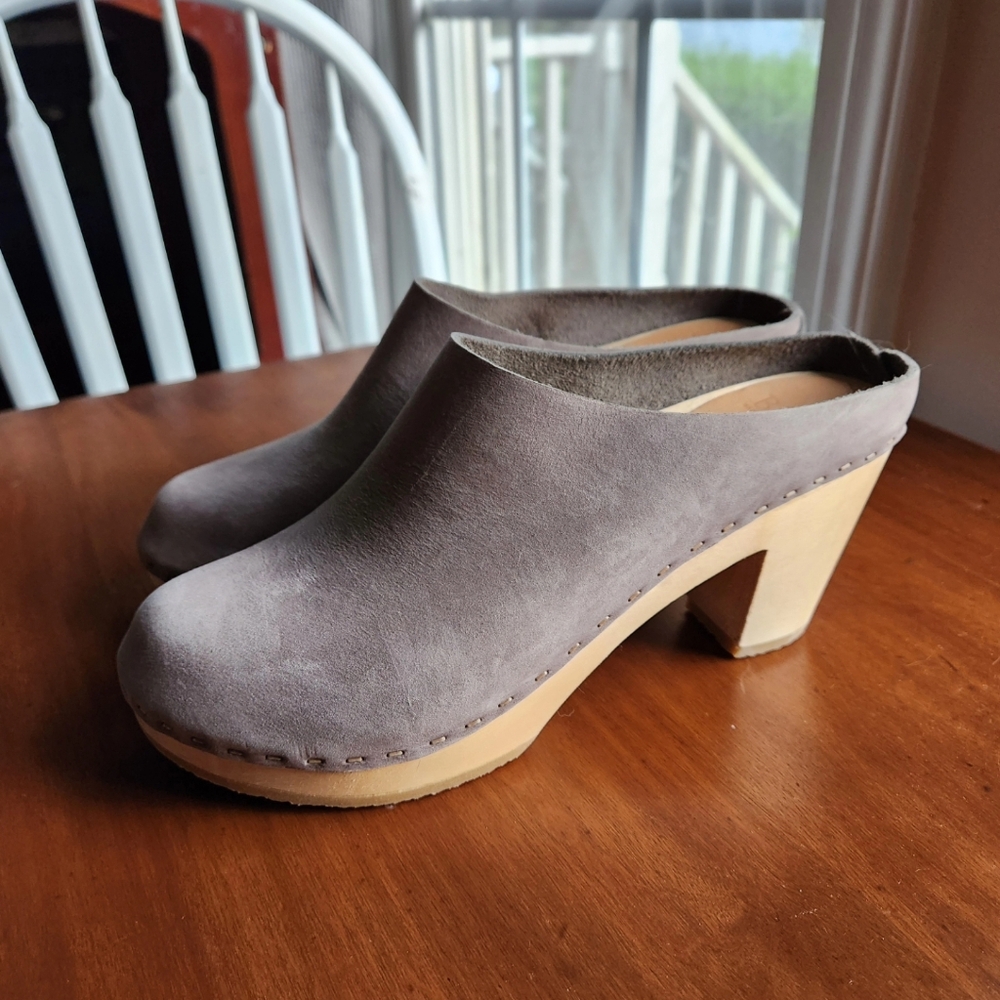 Bryr Chloe high heel clog size 7
